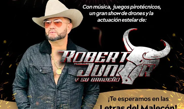 La Gran Fiesta de Fin de Año iniciará en punto de las 21:00 horas.