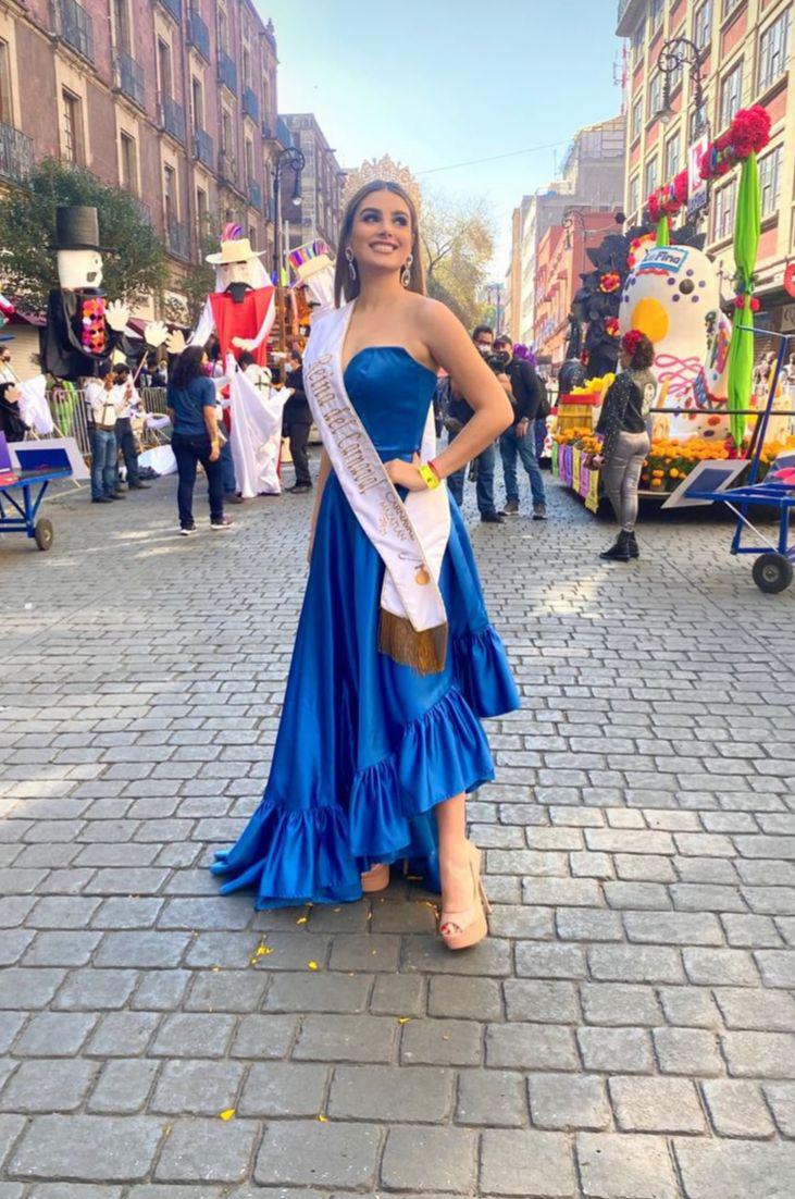 $!Mazatlán, presente en el Desfile del Día de Muertos en la Ciudad de México