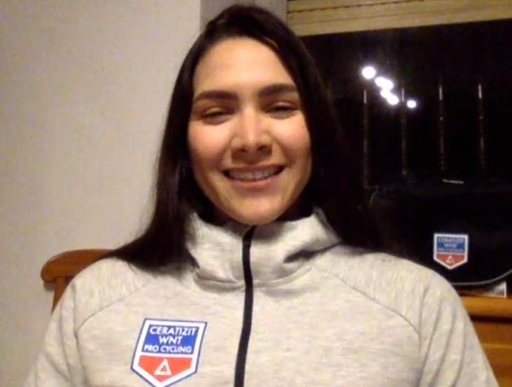 $!Yareli Salazar se pule para su histórica participación en el Tour de Francia Femenil 2022