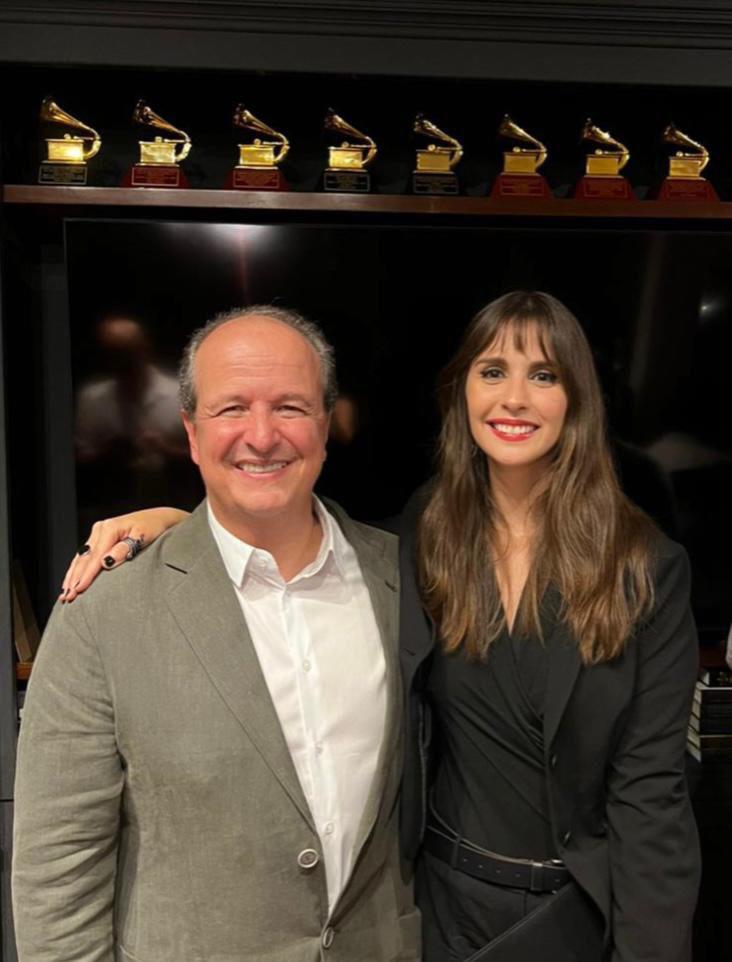 $!Alejandra junto a Julio Reyes Copello.