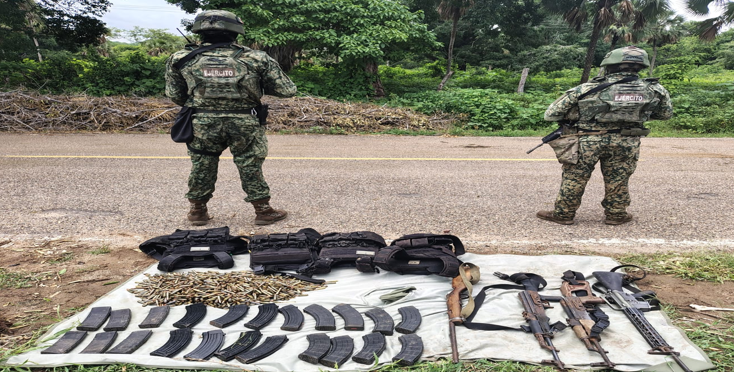 $!Operativos en San Ignacio dejan detenidos, armas y miles de cartuchos asegurados