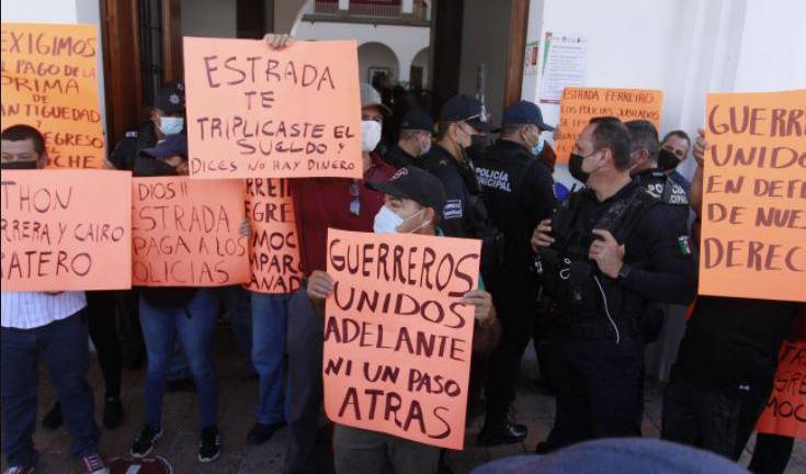 Ayuntamiento de Culiacán acusa intereses particulares en protesta de policías jubilados