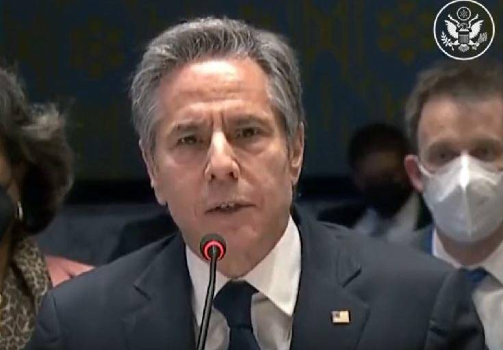 Rusia está ‘a punto’ de invadir Ucrania, afirma el Secretario de Estado de EU