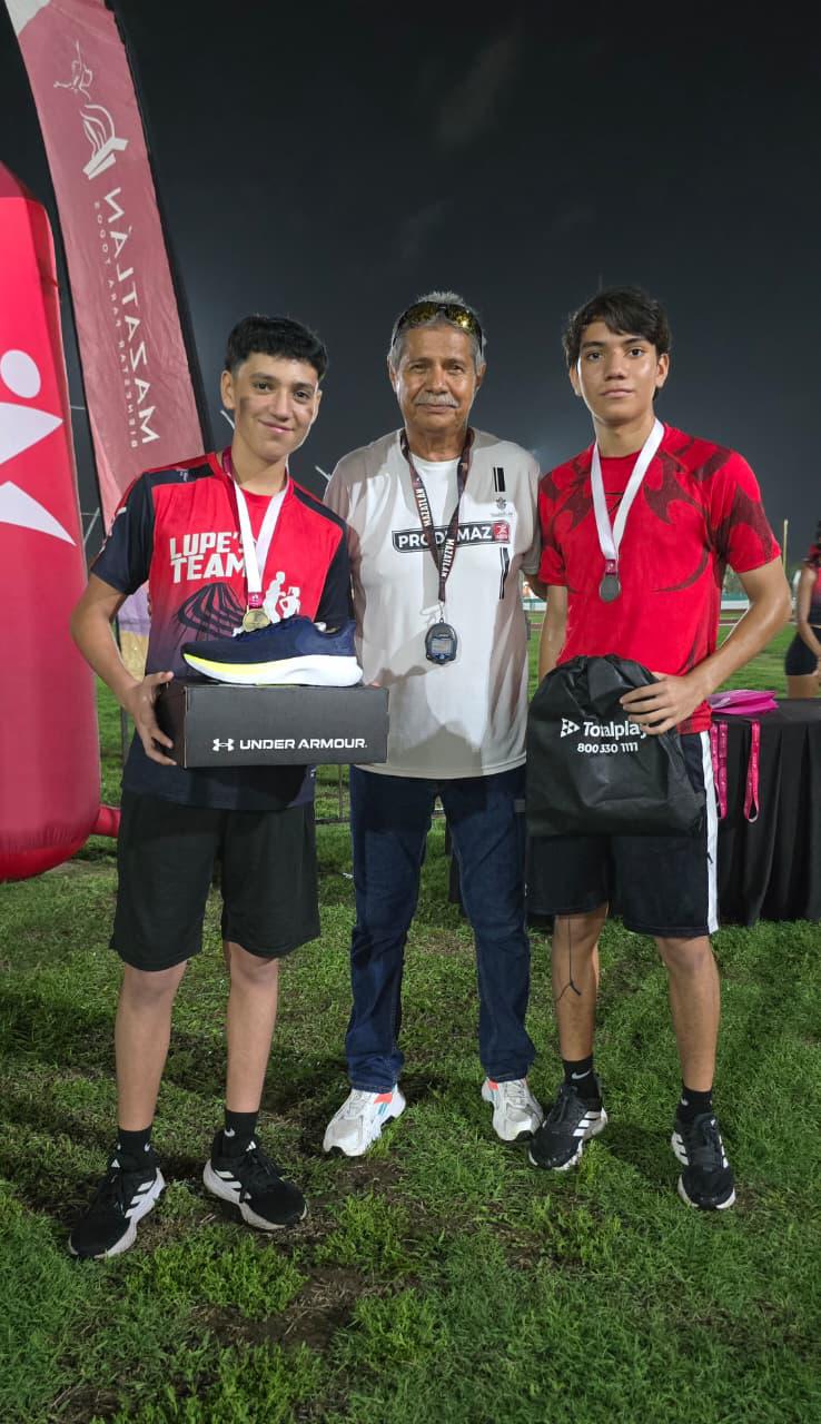 $!Fernanda Ramírez y Javier Labrador brillan en la final del Serial de Atletismo Imdem