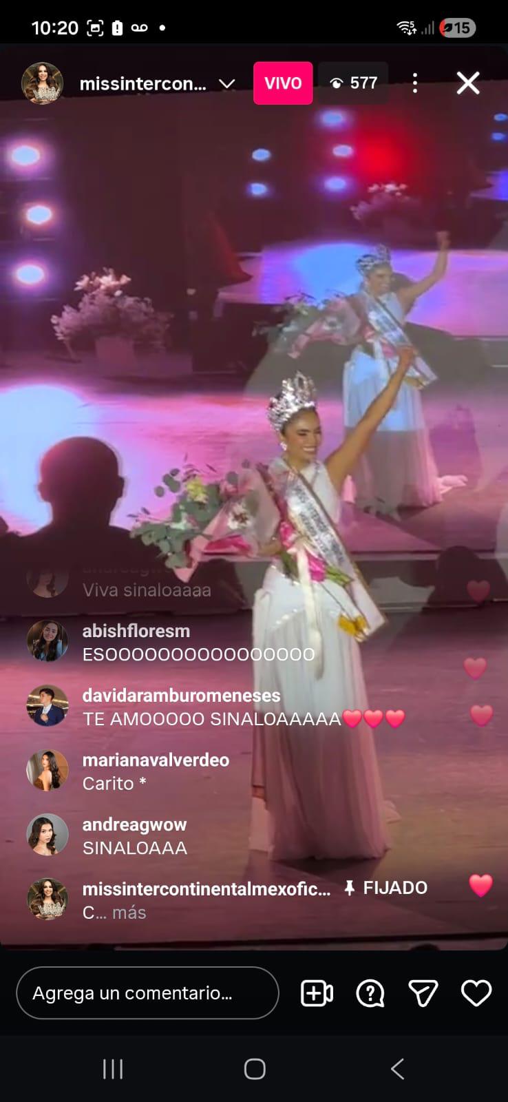 $!Carolina Ruelas conquista la banda de Señorita Continental 2025