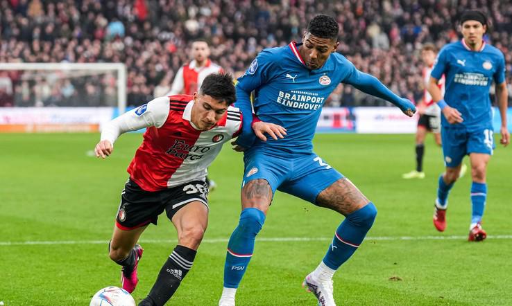 $!Chaquito y Guti tienen acción en empate del Feyenoord ante PSV