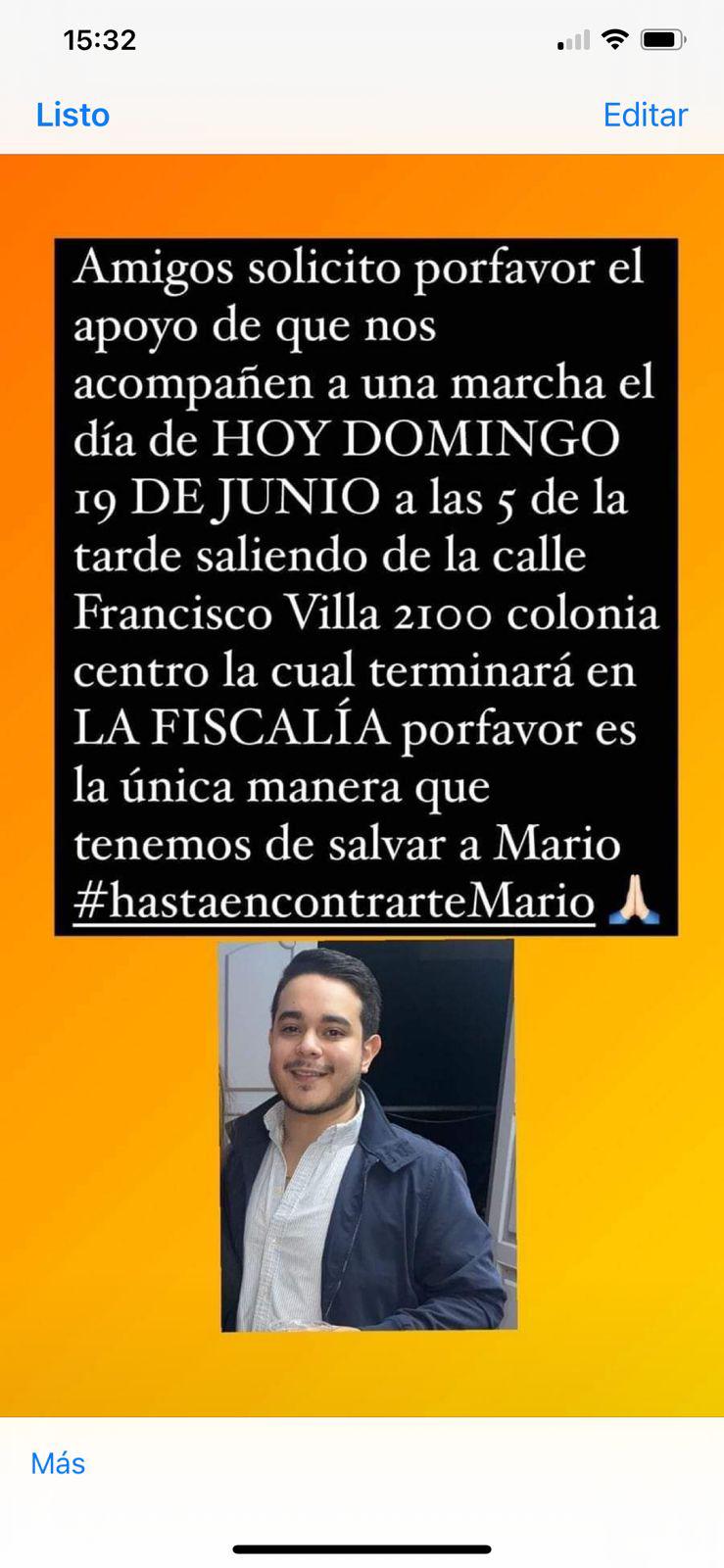 $!Desaparece joven en Mazatlán; en pleno Día del Padre realizan marcha hasta la Fiscalía