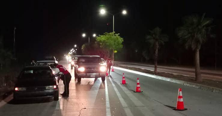 Operativo alcoholímetro en Ahome deja 24 sancionados; todos fueron hombres y no hubo decomiso de vehículos.