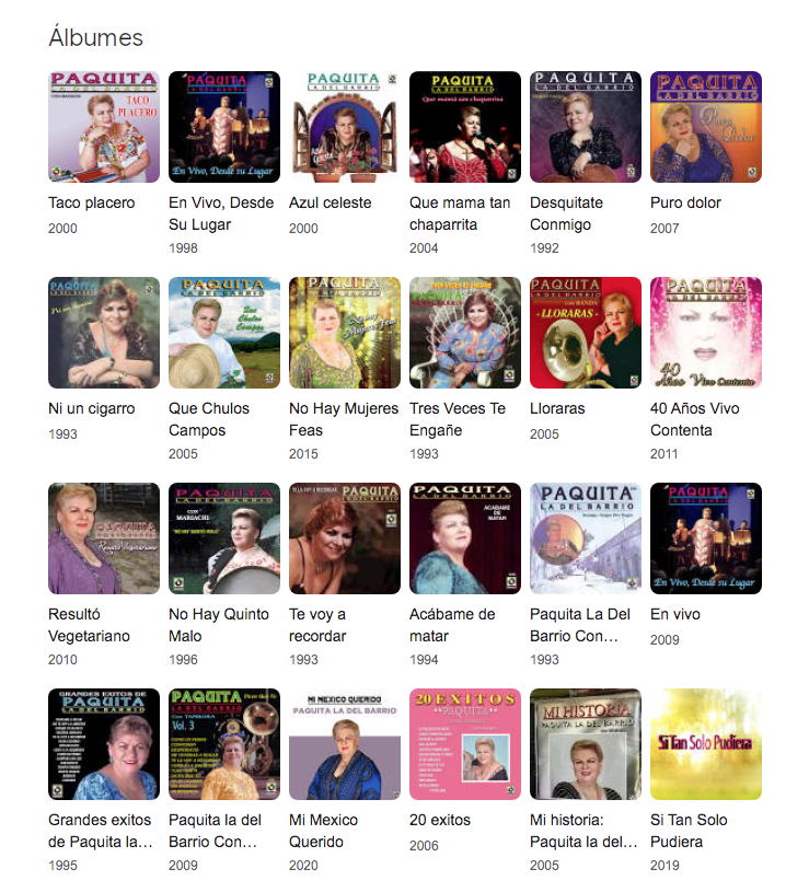 $!Deja la ‘Reina del Pueblo’ un emblemático legado musical