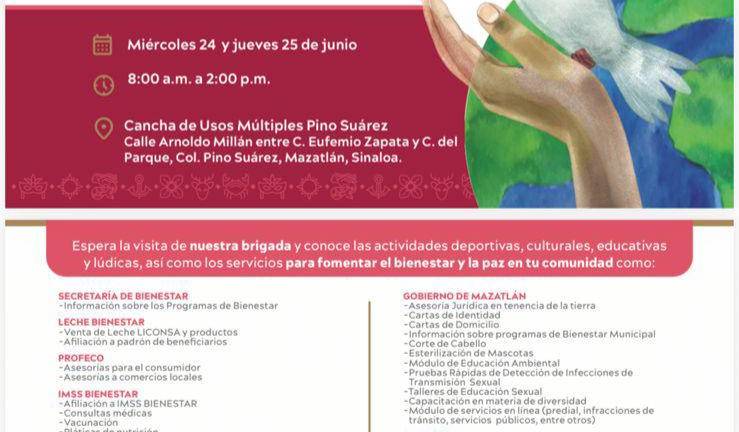 El Gobierno municipal informó que durante estas jornadas, las y los asistentes podrán disfrutar de actividades deportivas, culturales y educativa.