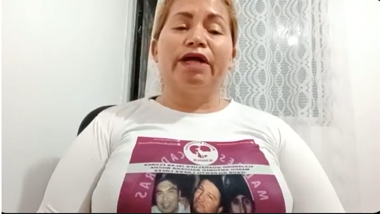 Madre buscadora Ceci Flores denuncia tortura psicológica por medio de mensajes