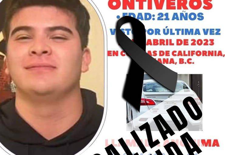 Localizan sin vida a hijo de ex fiscal de la Unidad de Desaparecidos de Tijuana