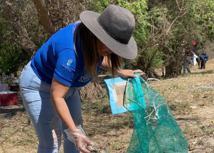 $!Extraen más de 200 kilos de basura del Río Presidio en Villa Unión