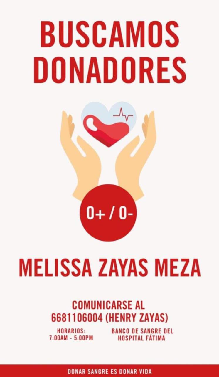 $!Comisariado del Ejido Mochis pide donantes para su hija, baleada durante asalto