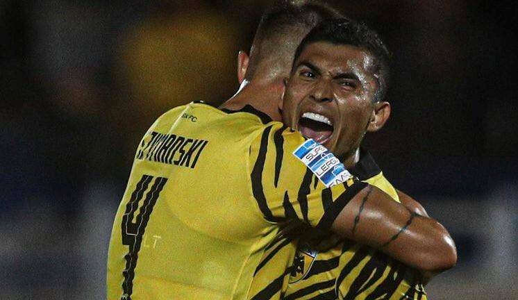 Orbelín Pineda vuelve a anotar en el futbol griego.