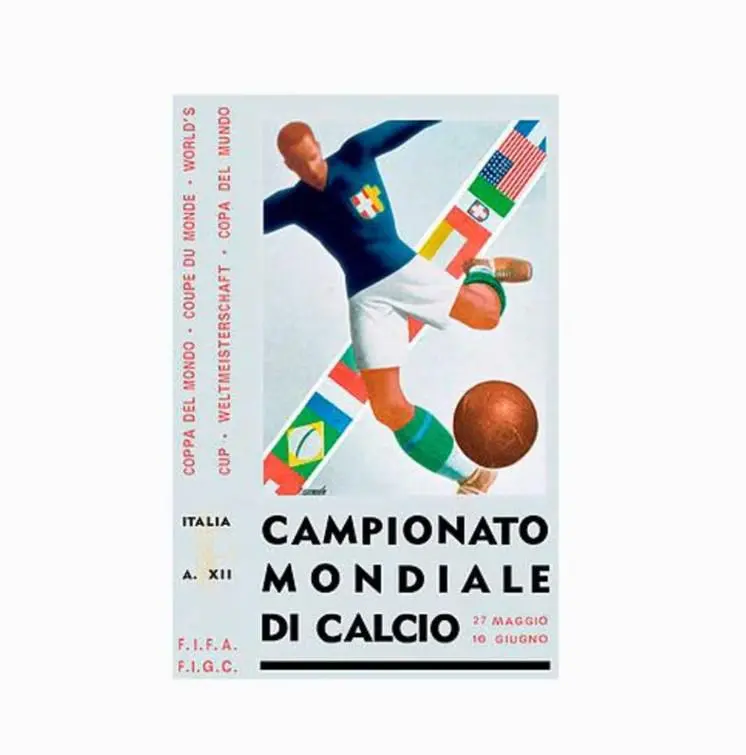 $!Pósters y logos de los Mundiales de futbol: Así han sido todos los diseños de la historia por cada edición y año