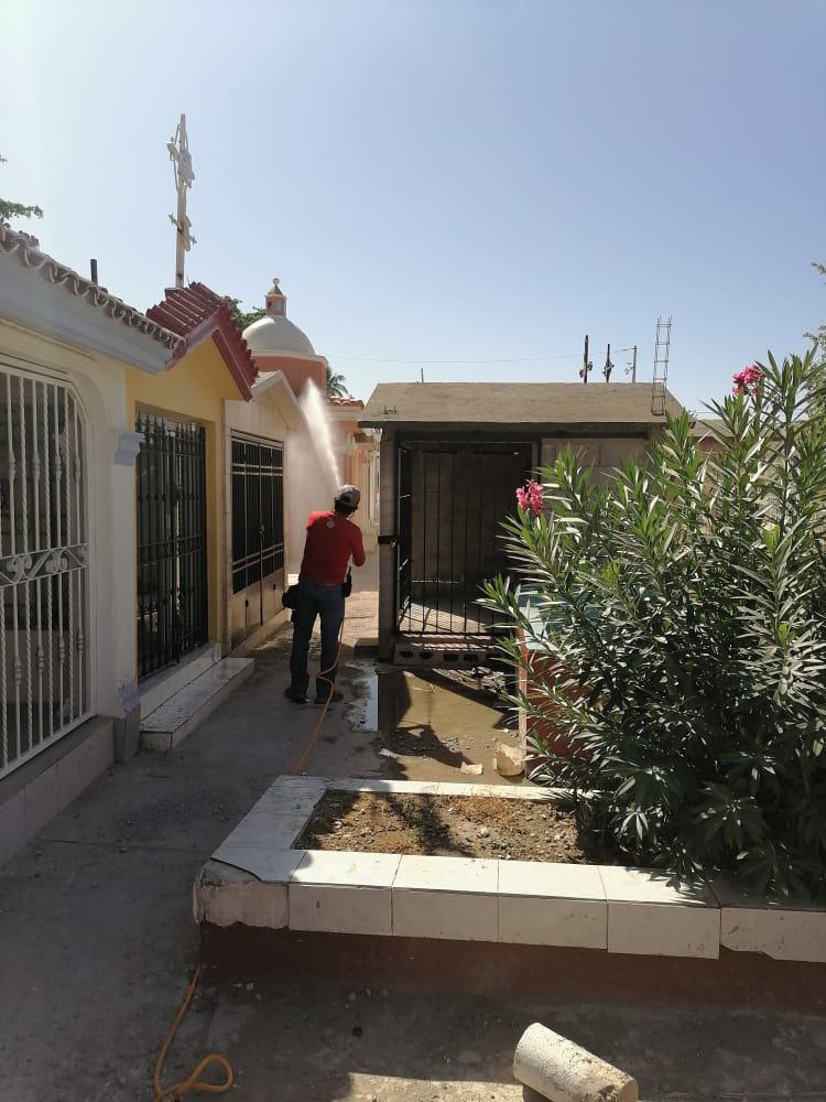 $!Alista Comuna de Culiacán panteones para recibir visitantes durante el Día de Muertos