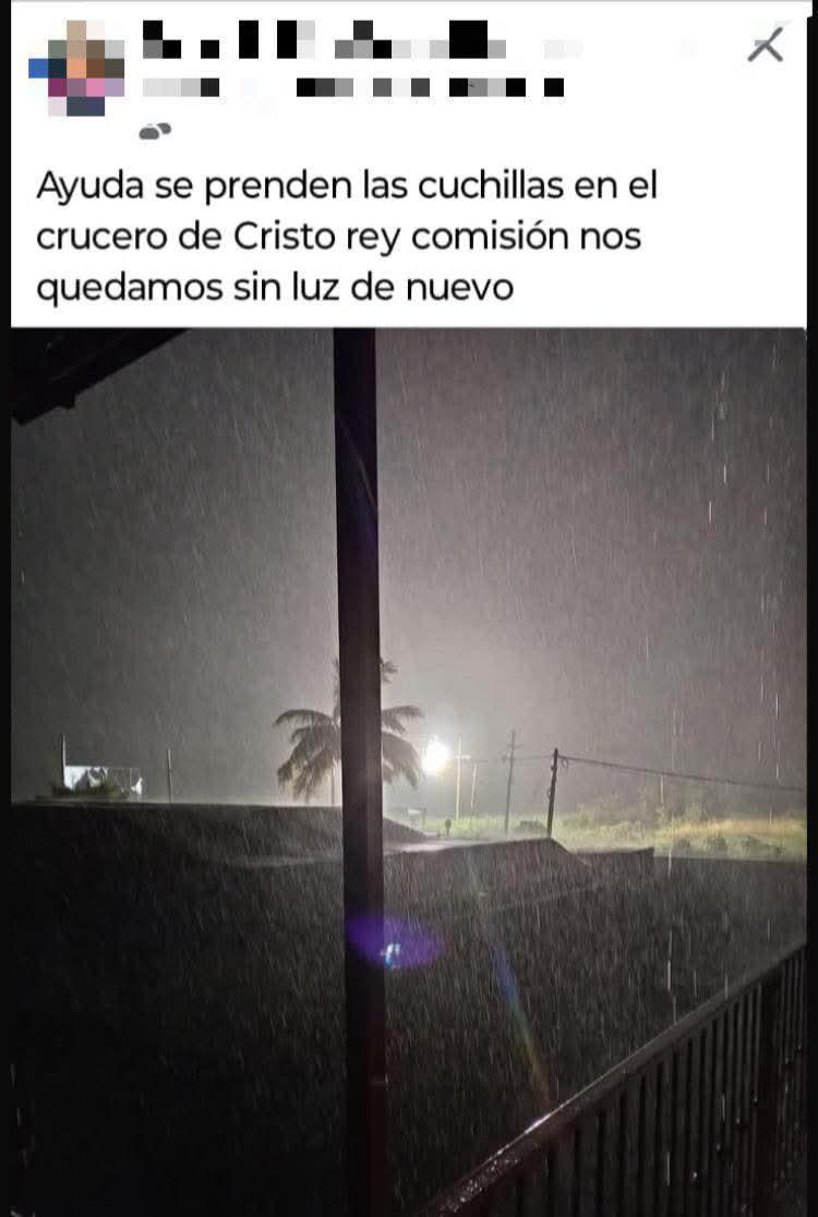 $!Apagones en Escuinapa tras intensa tormenta eléctrica: comunidades rurales y colonias urbanas afectadas
