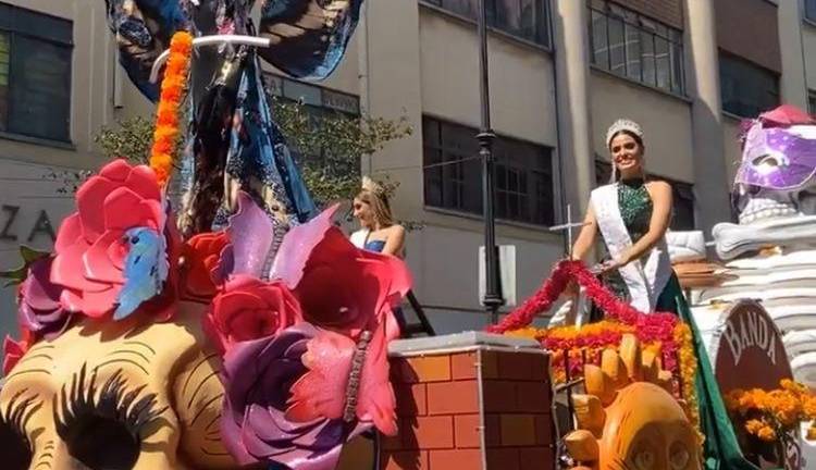 Mazatlán, presente en el Desfile del Día de Muertos en la Ciudad de México