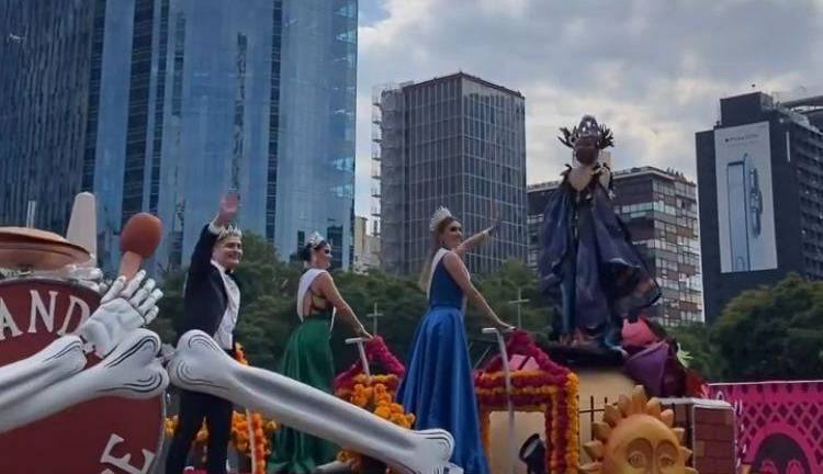 Mazatlán, presente en el Desfile del Día de Muertos en la Ciudad de México