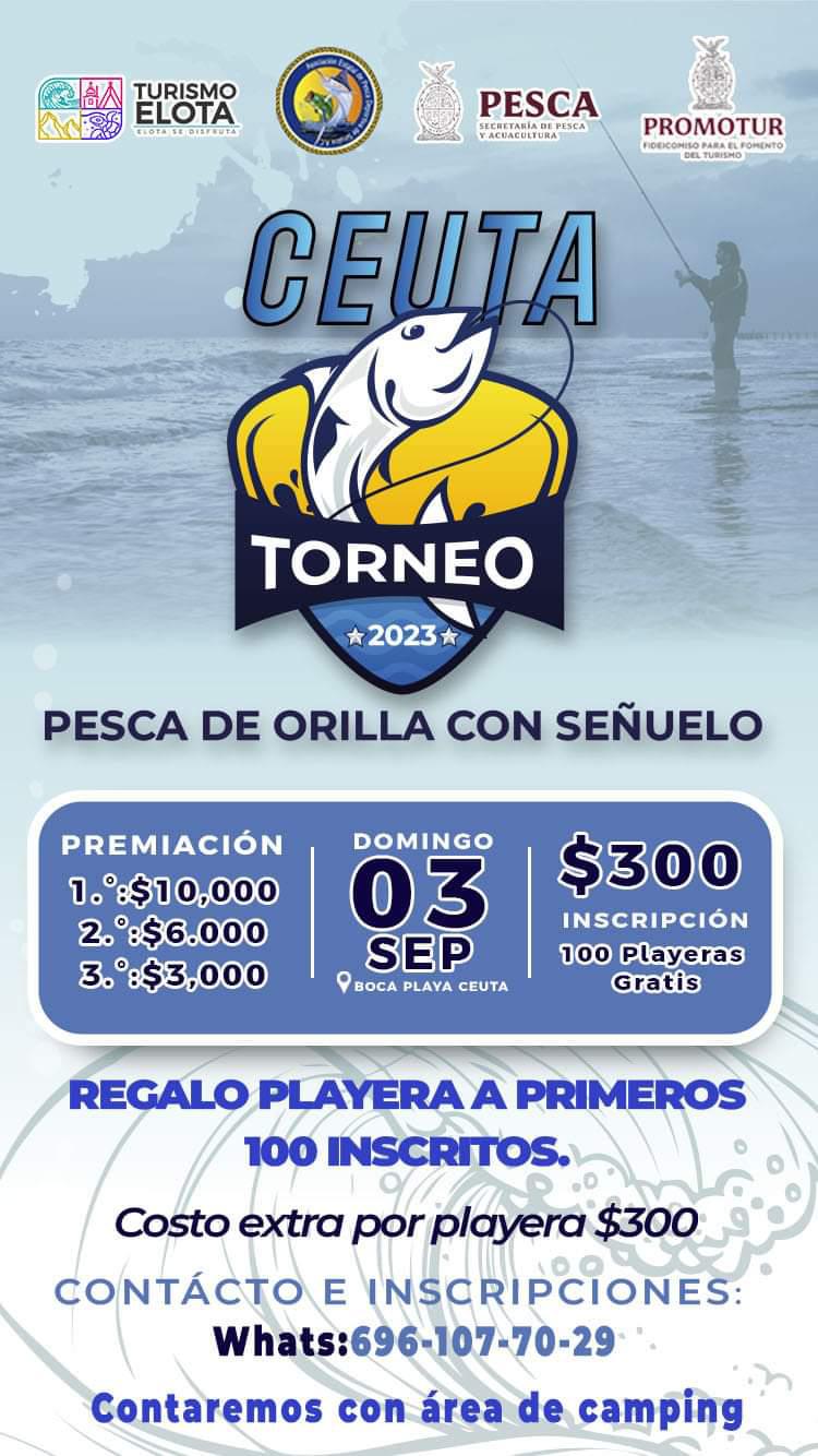 $!Ya viene primera edición del Torneo de Pesca Boca de Ceuta