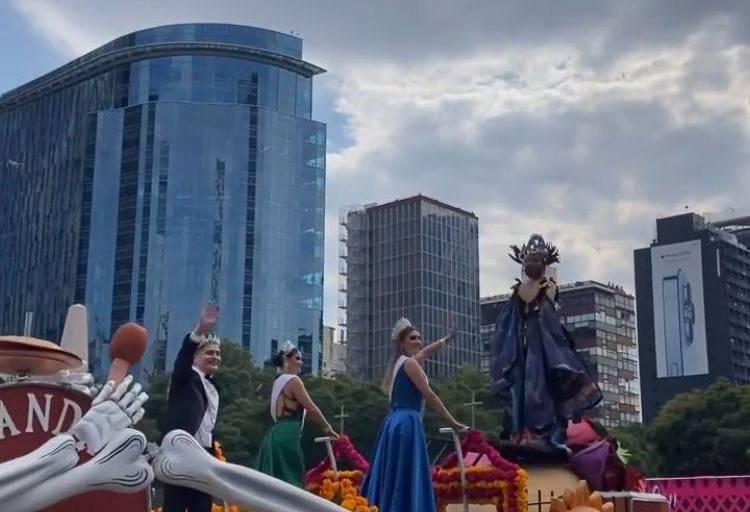 Mazatlán, presente en el Desfile del Día de Muertos en la Ciudad de México