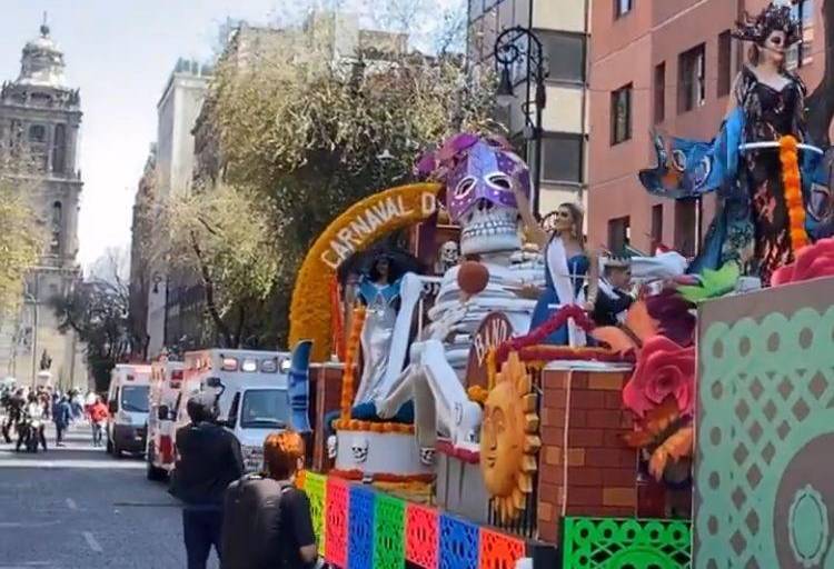 Mazatlán, presente en el Desfile del Día de Muertos en la Ciudad de México