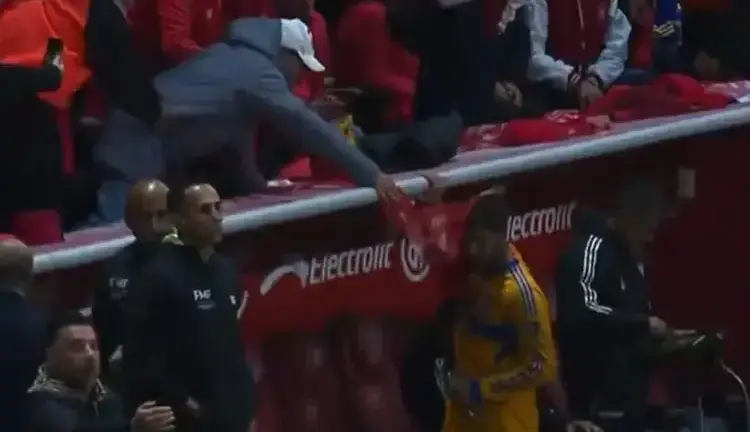 El momento de la agresión.