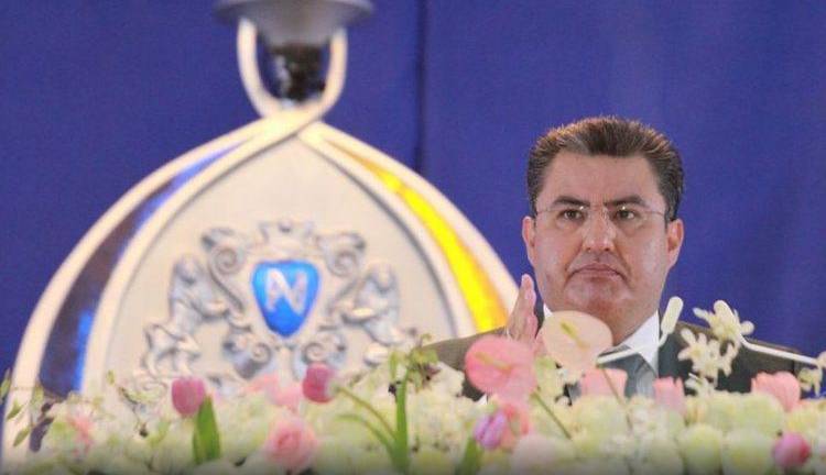 Naasón Joaquín García autodenominado “Apóstol de Jesucristo” de la iglesia evangélica la Luz del Mundo.