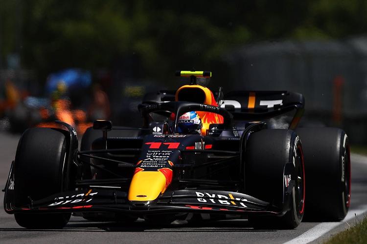 Checo Pérez abandona el Gran Premio de Canadá