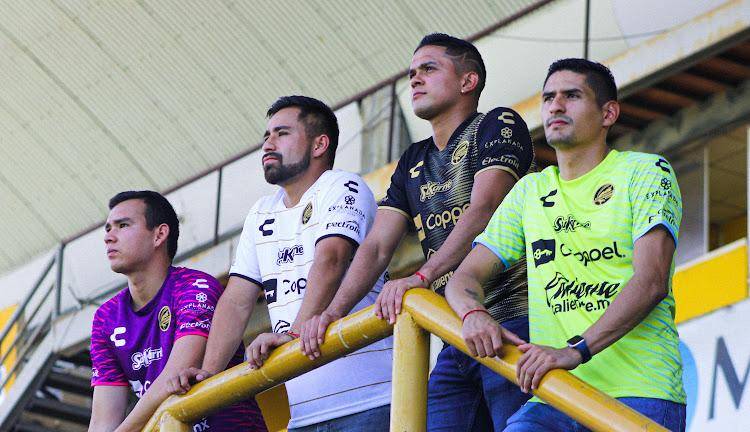 Los nuevos uniformes de Dorados de Sinaloa.