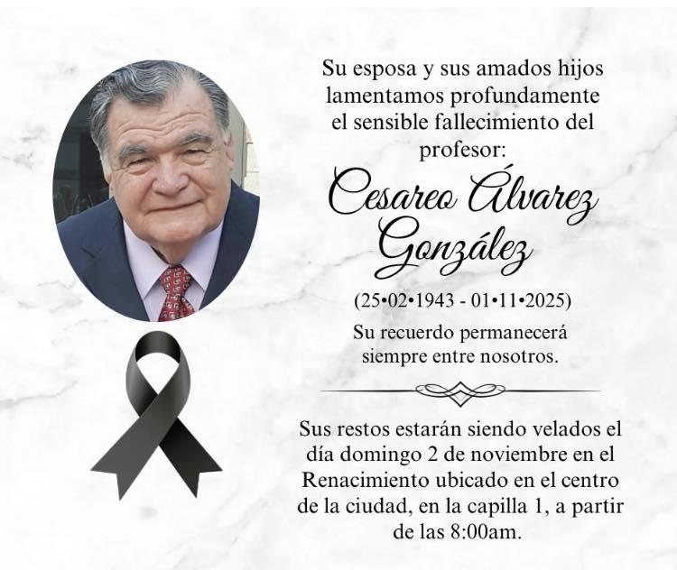 $!El futbol y deporte mazatleco están de luto por el fallecimiento de Cesáreo Álvarez