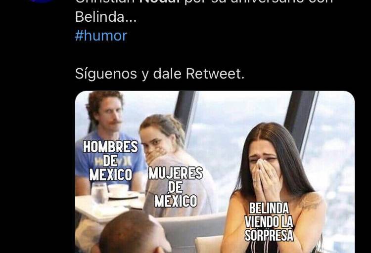 Belinda y Christian Nodal celebran un año de noviazgo