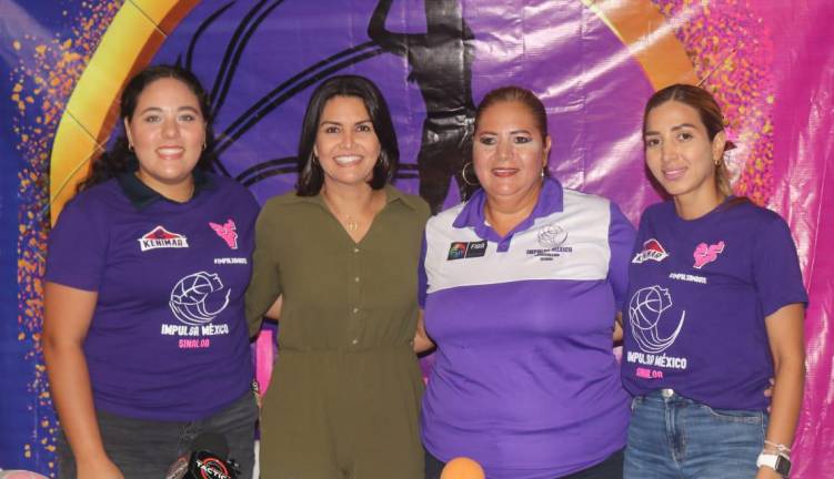Presentan Liga Mayor Femenil de Basquetbol de Sinaloa en Mazatlán