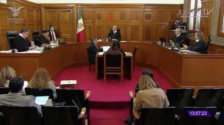 Sesión de la Segunda Sala de la Suprema Corte de Justicia de la Nación que abordó la reforma eléctrica de Andrés Manuel López Obrador.