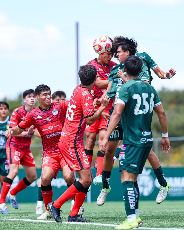 $!La Armería Sub 21 divide puntos ante León