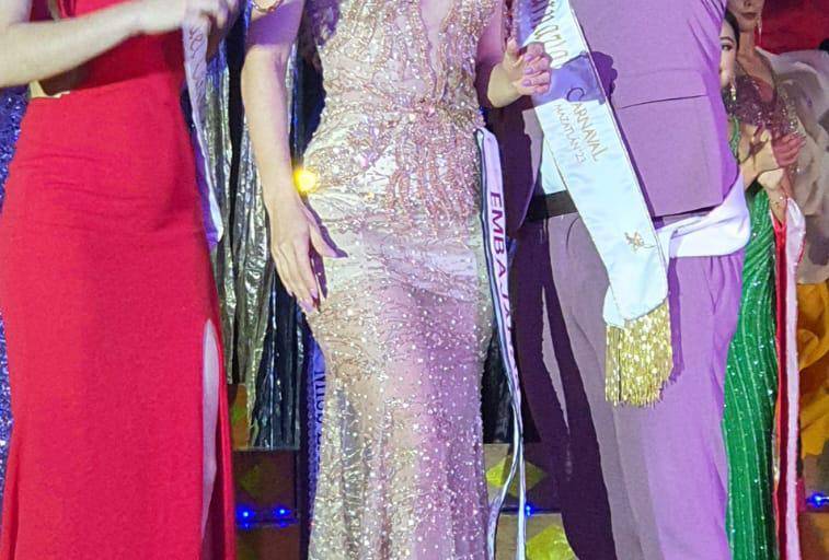 Cristina Guillén es electa como Reina Internacional del Pacífico 2023