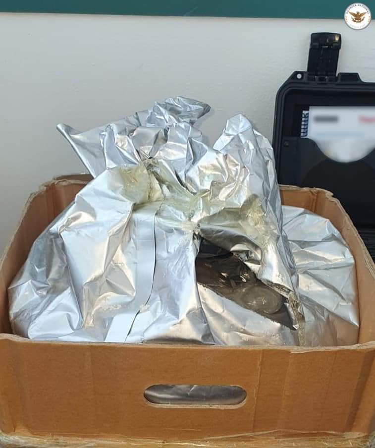 $!La Guardia Nacional y Aduanas interceptan 23 kilos de aparente fentanilo procedente de Hong Kong