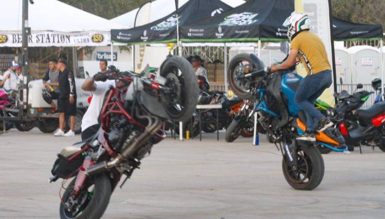 Los Stunt Riders nuevamente deleitarán al público en el Foro Biker.