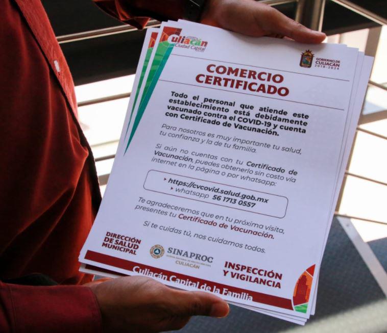 $!Asegura Alcalde que pedir y expedir certificados de vacunación hará que baje la pandemia en Culiacán