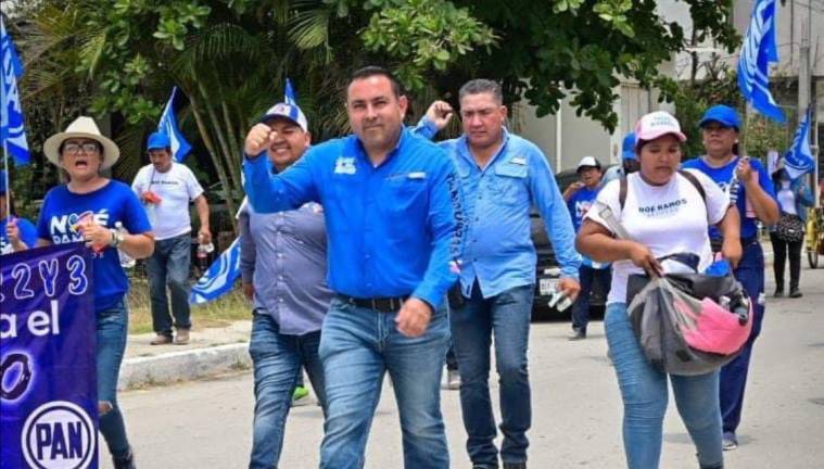 Noé Ramos Ferretiz fue asesinado a puñaladas este viernes cuando realizaba un recorrido de campaña.