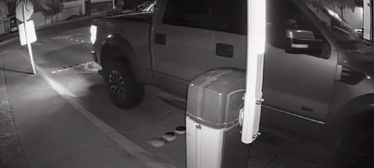 Unidad en la que viajaba la víctima.