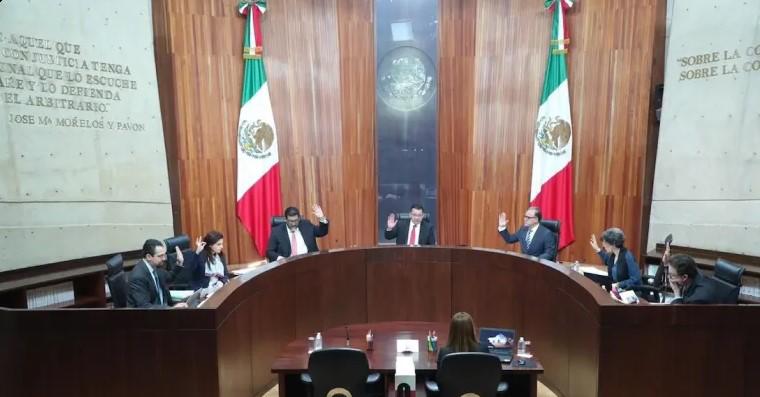 $!El Tribunal Electoral revocó decisión del INE de posponer la Revocación de Mandato por falta de recursos. Foto: TEPJF.