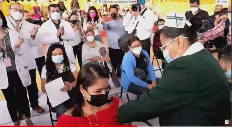 Inicia la vacunación de maestros contra el Covid-19 en cinco estados del País