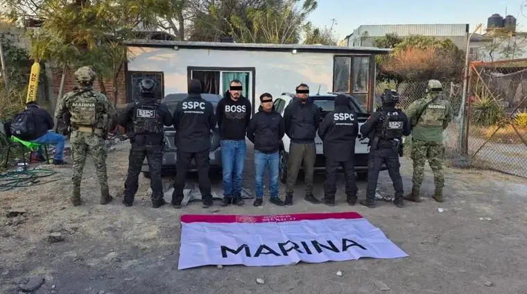 Una de las detenciones realizadas en Querétaro.
