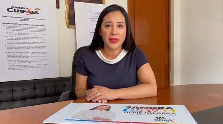 Sandra Cuevas acusa persecución política de Claudia Sheinbaum, tras suspensión como Alcaldesa