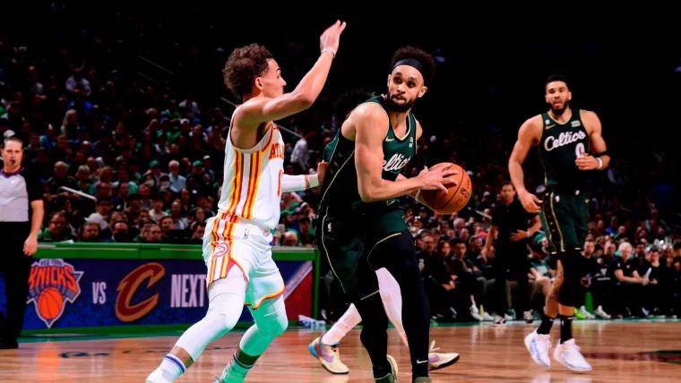 Celtics comienza en ventaja su serie de Playoffs ante Hawks