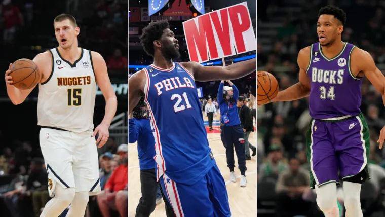 Jokic, Embiid y Antetokounmpo, los finalistas por el MVP de la NBA