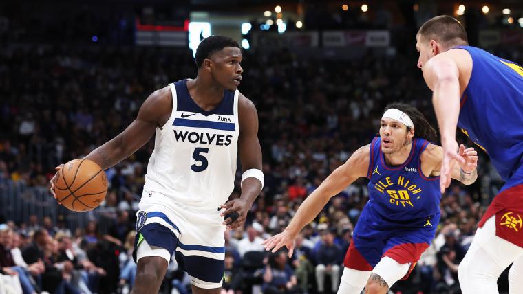 Edwards, en modo MVP, le da el 1-0 a los Timberwolves ante los Nuggets