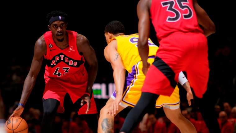 Importante victoria de Raptors sobre los Lakers